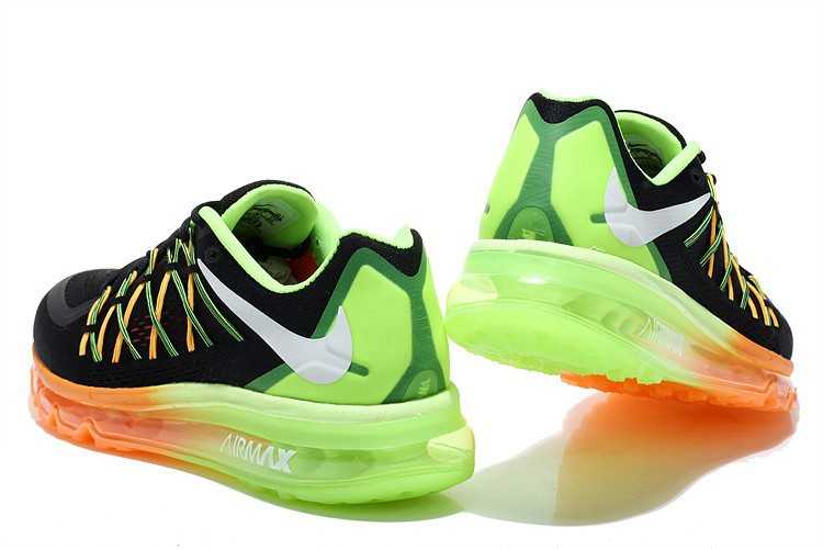 Nike Air Max 2015 le meilleur footlocker vert orange noir 2014